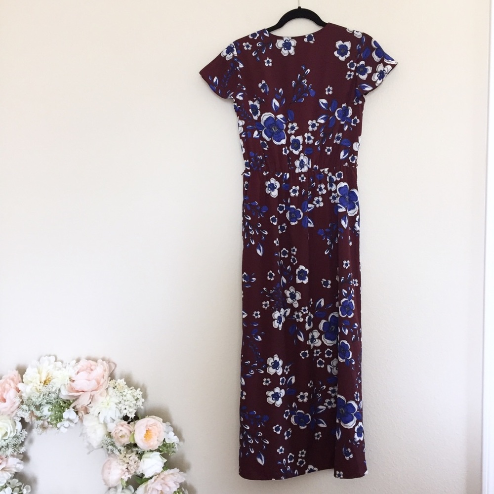 Banana Republic Floral Maxi Drea View 4